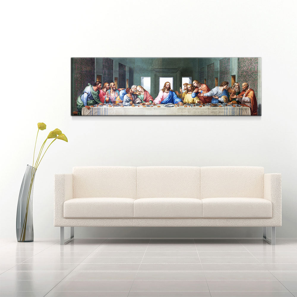 Last Supper Canvas Wall Art, Leonardo da Vinci, Da Vinci, The Last Supper Santa Maria delle Grazie Milan