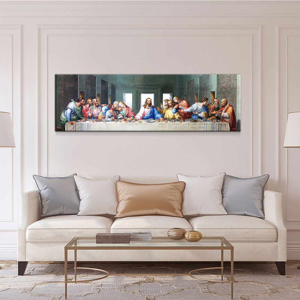 Last Supper Canvas Wall Art, Leonardo da Vinci, Da Vinci, The Last Supper Santa Maria delle Grazie Milan