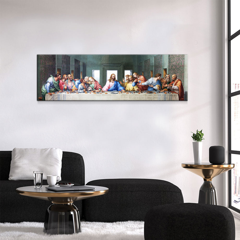 Last Supper Canvas Wall Art, Leonardo da Vinci, Da Vinci, The Last Supper Santa Maria delle Grazie Milan