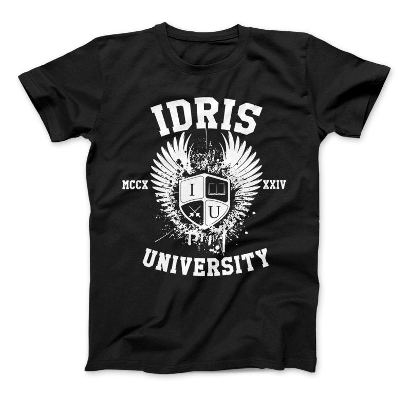 Idris University Shirt Classic Printed T-Shirt Shadowhunters