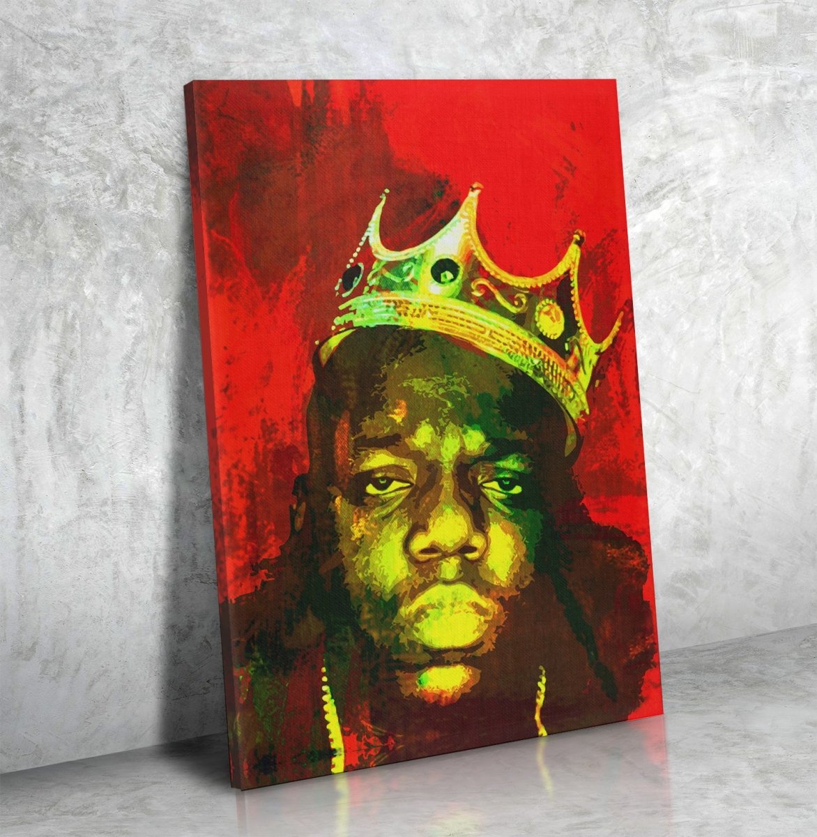 Biggie Smalls Luke Cage Inspired Wall Art Canvas, The Notorious B.I.G. Decor