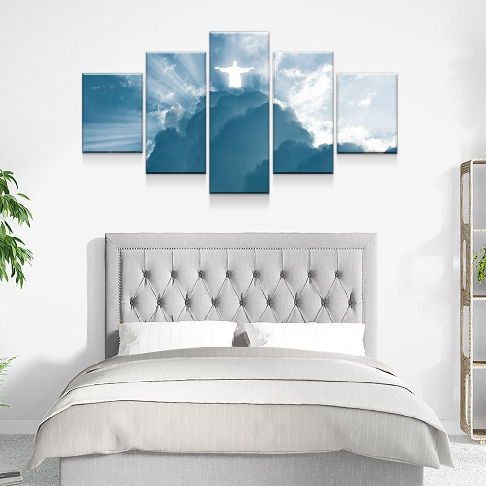 Jesus Is Coming 5-Piece Wall Art Canvas