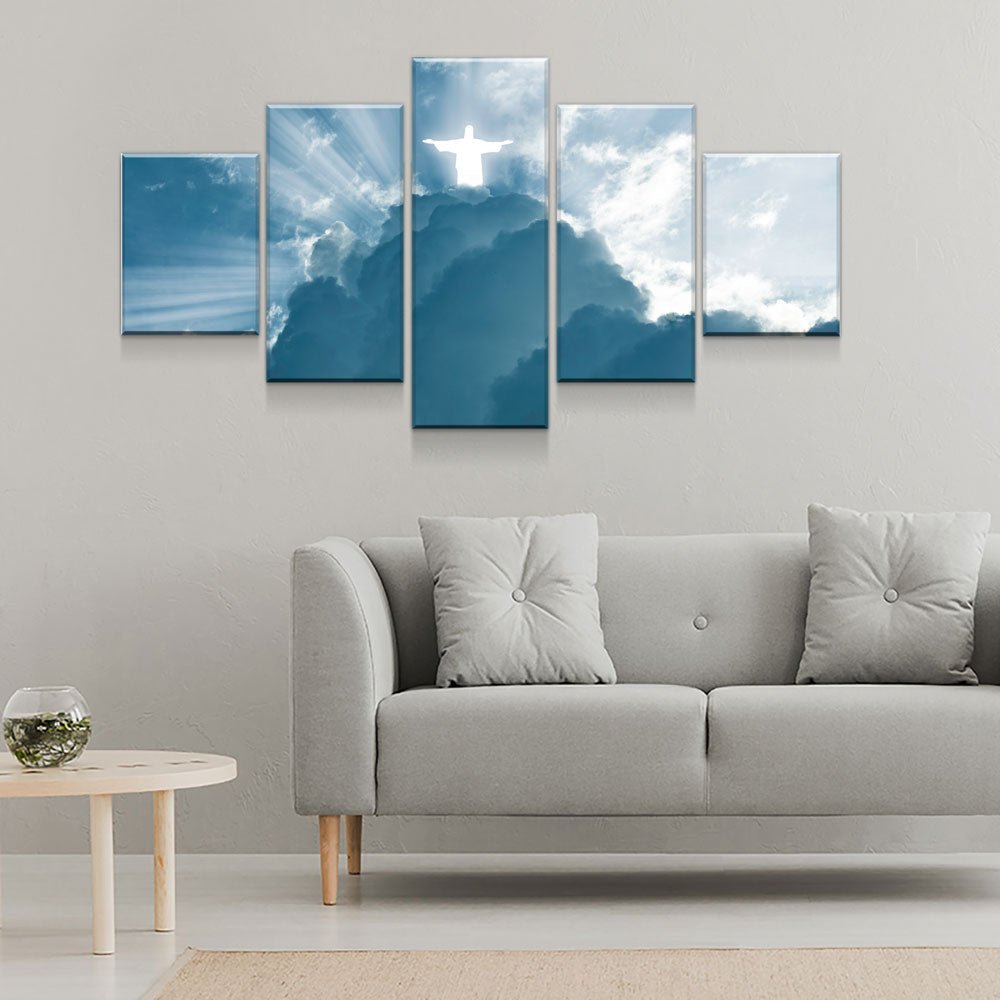 Jesus Is Coming 5-Piece Wall Art Canvas