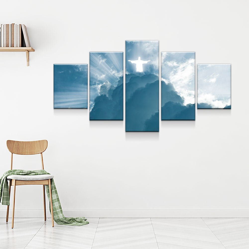 Jesus Is Coming 5-Piece Wall Art Canvas