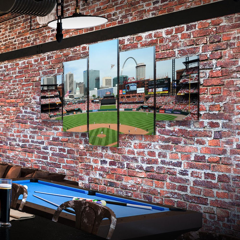 St. Louis Cardinals Stadium 5-Piece Wall Art Canvas USA Made!
