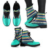 Handcrafted Turquoise Blue Tribal Boots - Love Family & Home