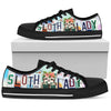 Sloth Lady Women's Low Top Shoes - Love Family & Home