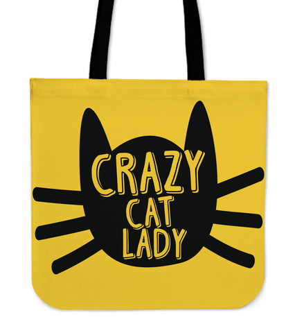 Image of Crazy Cat Lady Tote Bag - Love Family & Home