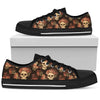 Gothic Skull & Roses Shoes - Low Top - Love Family & Home