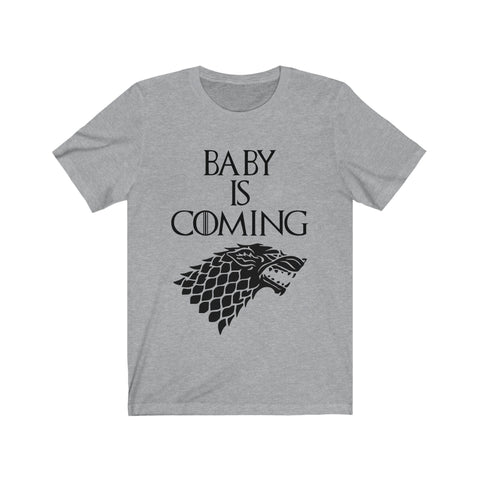 Image of Baby Is Coming T-Shirt Baby Announcement Shirt - Love Family & Home