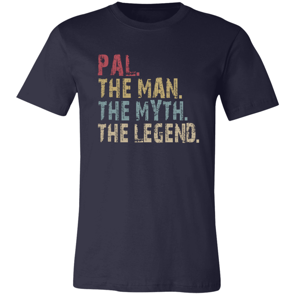 PAL The Man The Myth The Legend T-Shirt Navy