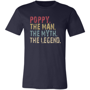 Poppy The Man The Myth The Legend T-Shirt - Love Family & Home