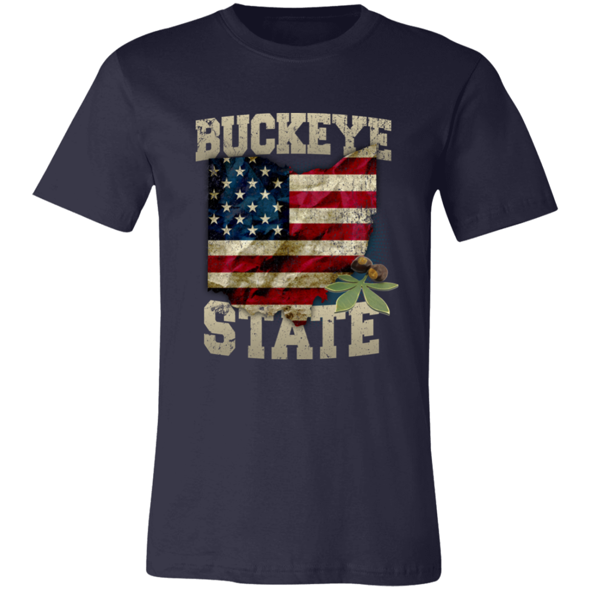 Buckeye State T-Shirt Navy