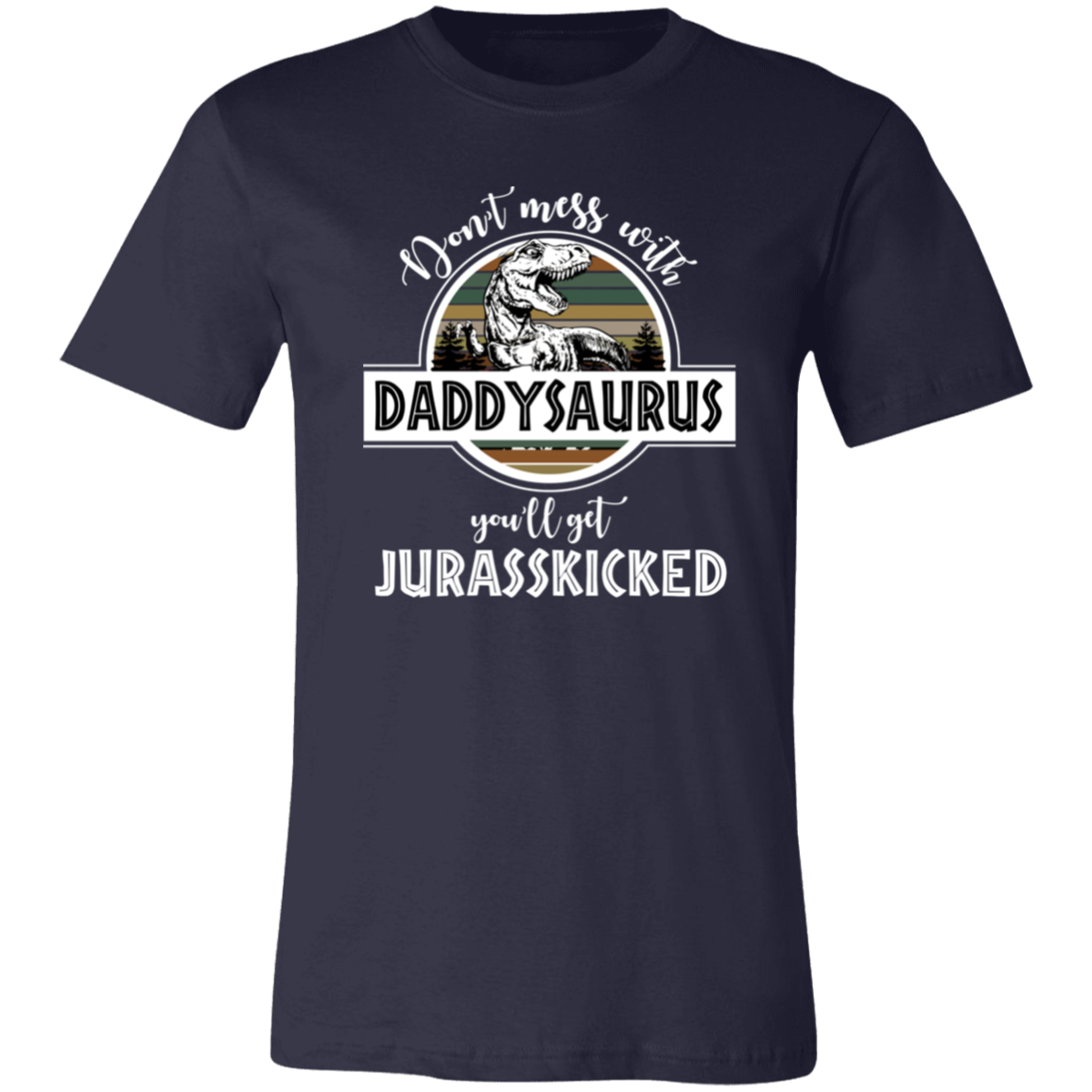 Daddysaurus Shirt Navy