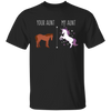 Your Aunt My Aunt Horse Unicorn Youth T-Shirt - Love Family & Home