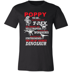 Poppy You Are My Favorite Dinosaur T-Shirt - Love Family & Home
