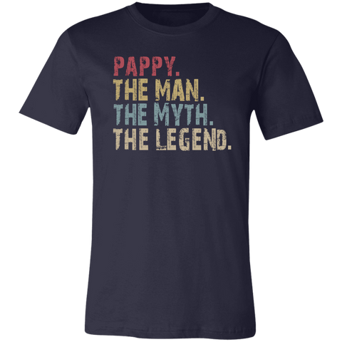 Image of Pappy The Man The Myth The Legend T-Shirt - Love Family & Home