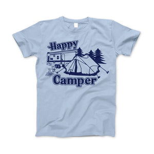 Happy Camper Shirt For Camping Hiking And Outdoor Enthusiast - Love Family & Home