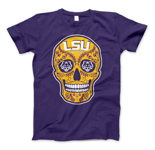 Tigers Skull Limited Edition Print T-Shirt & Apparel - Love Family & Home