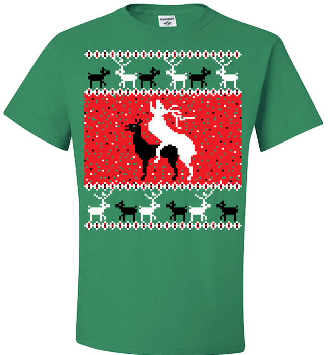 Oh Deer Standard Fit T Green
