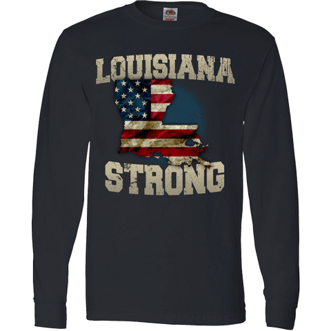 Image of Louisiana Strong Limited Edition Print T-Shirt & Apparel - Love Family & Home