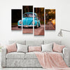Volkswagen Beetle Bug 4-Piece Wall Art Canvas - Love Family & Home