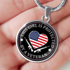 This Girl Is Protected By A Veteran Necklace - Love Family & Home