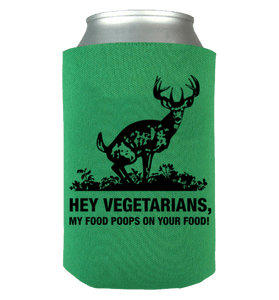 Hey Vegetarians My Food Poops on Your Food! Humor Canwrap - Love Family & Home