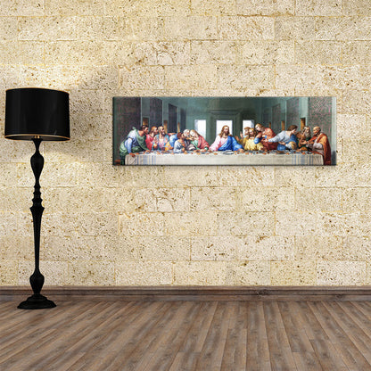 Last Supper Canvas Wall Art, Leonardo da Vinci, Da Vinci, The Last Supper Santa Maria delle Grazie Milan