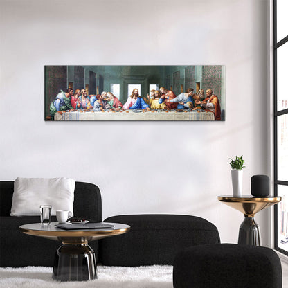 Last Supper Canvas Wall Art, Leonardo da Vinci, Da Vinci, The Last Supper Santa Maria delle Grazie Milan