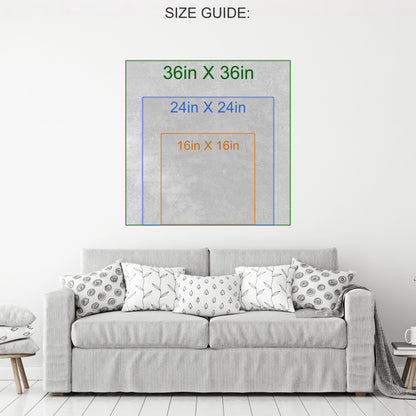 Upside Down World Canvas Wall Art