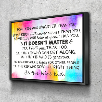 Classroom Wall Decor, Some Kids Are Smarter Than You, Be The Nice Kid, Children Prints, Kids Room Decor, Teen Room Wall Art