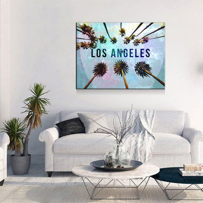 Los Angeles Canvas Wall Art, California Decor, Los Angeles Art, LA Wall Art, LA Decor