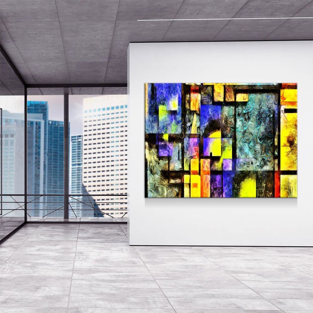 Abstract Visions Canvas Wall Art, Abstract Decor Gallery Wrap