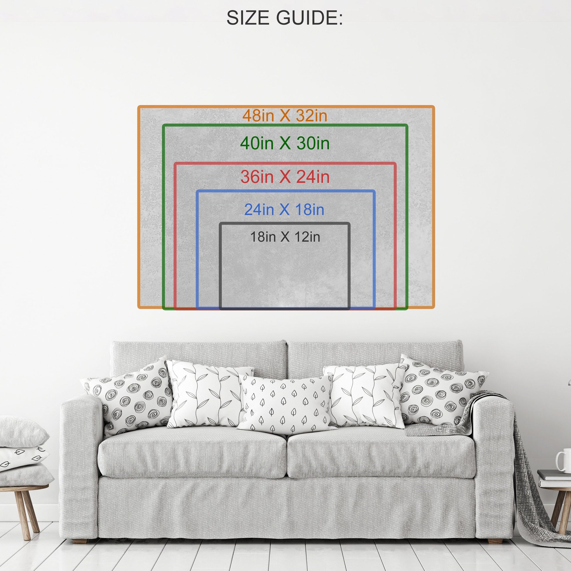 World Map Canvas, Blue Abstract World Map Canvas Wall Art, Earth Map, World Map