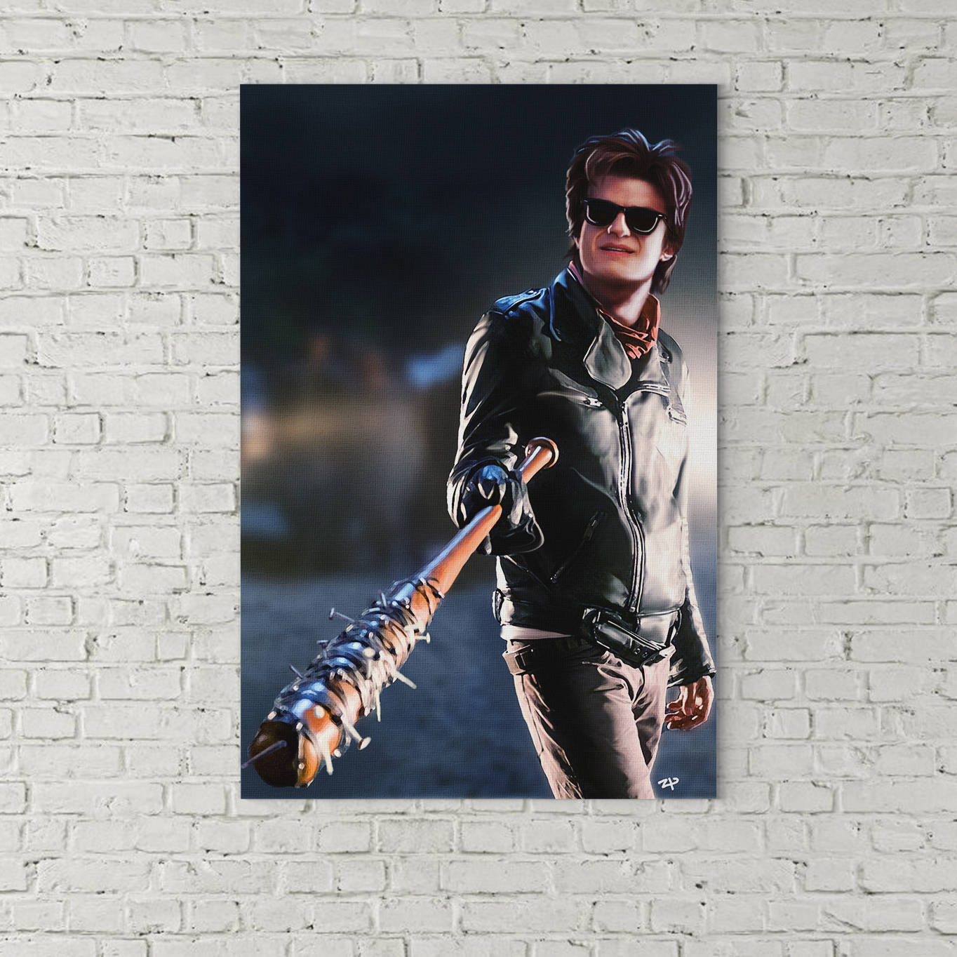 Walking Things "Stegan" Canvas Parody Canvas Wall Art