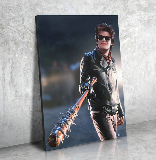 Walking Things "Stegan" Canvas Parody Canvas Wall Art