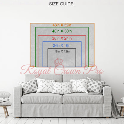 Accept What Is Let Go Of What Was Have Faith In What Will Be Canvas Wall Art, Family Decor, Spiritual Decor