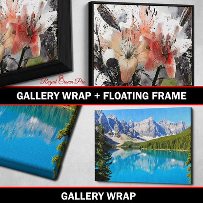 Abstract Michael Jackson Canvas Wall Art, Colorful Michael Jackson Print