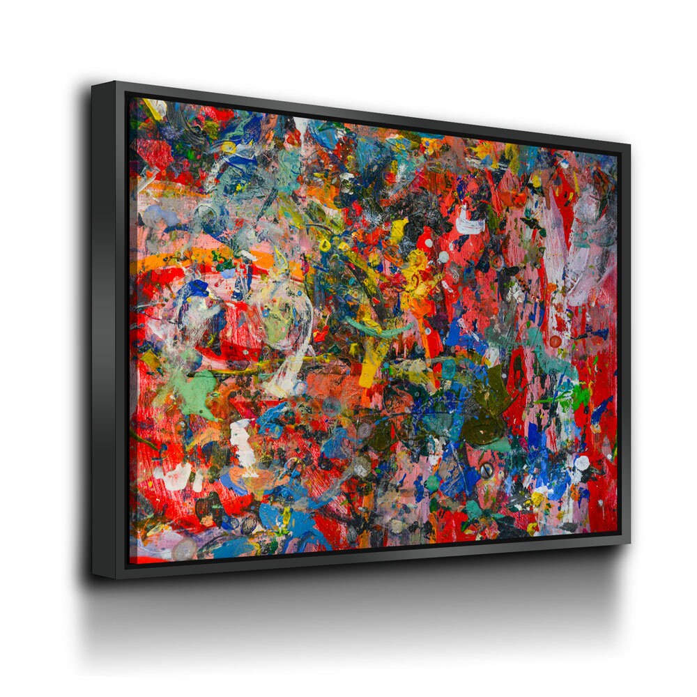 Bold Abstract Paint Strokes Canvas Wall Art, Paint Strokes Print, Abstract Paint Decor, Brush Stroke Art Print