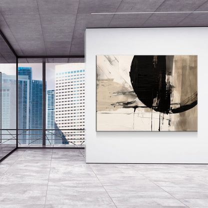 Japandi Style Canvas Wall Art, Monochromatic Japandi Art, Japanese Wall Art, Japandi Decor, Japandi Zen Wall Art, Minimalist Art, Earthy Art