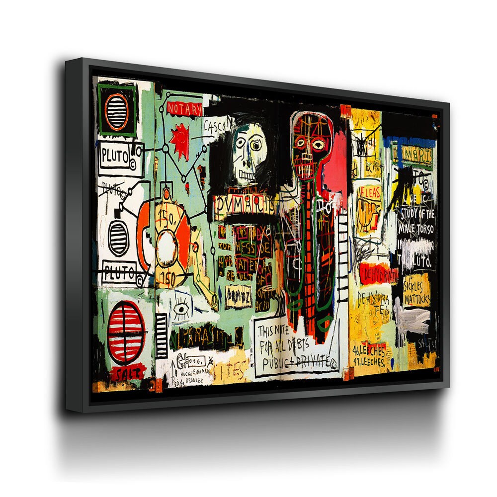 Graffiti Street Art Canvas Wall Art, Abstract Art