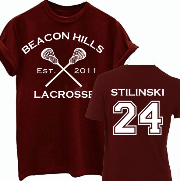 Stiles Stilinski 24 Teen Wolf Beacon Hills Lacrosse T-Shirt, Stiles Stilinski Shirt, Teen Wolf Shirt, Beacon Hills Shirt