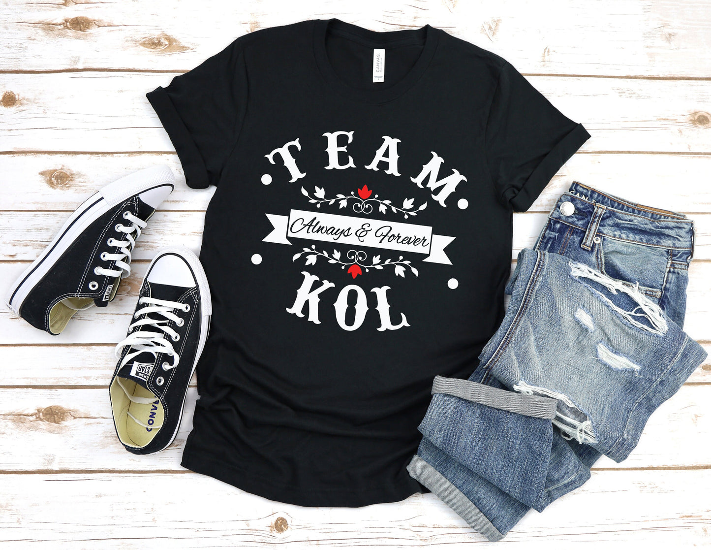 Team Kol Always & Forever T-Shirt The Originals Vampire Inspired Design, Vampire, Originals, Kol Mikaelson Shirt