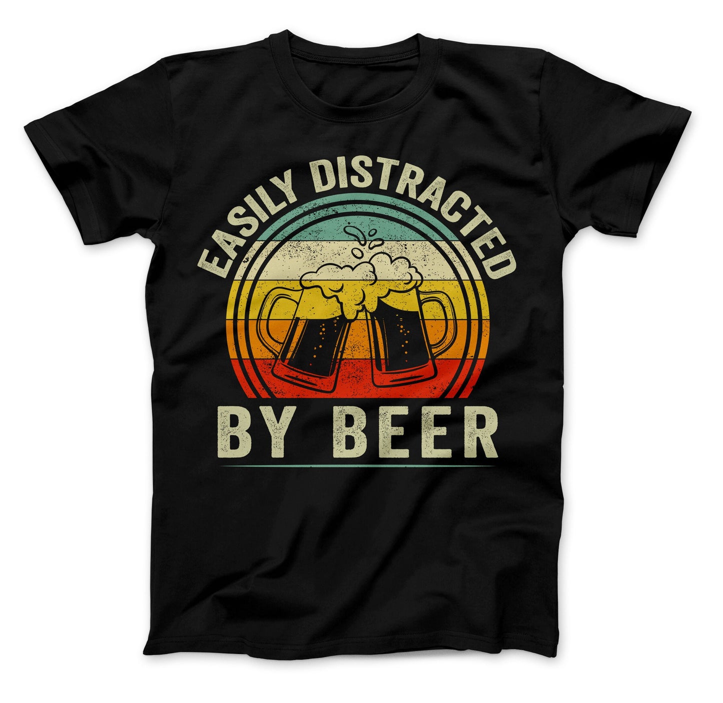 Easily Distracted By Beer T-Shirt, Beer Drinking Shirt, Funny Beer Shirt, Easily Distracted By Beer Shirt, Best Beer Drinking Shirt