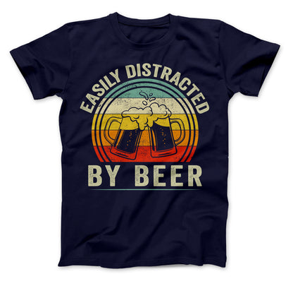 Easily Distracted By Beer T-Shirt, Beer Drinking Shirt, Funny Beer Shirt, Easily Distracted By Beer Shirt, Best Beer Drinking Shirt
