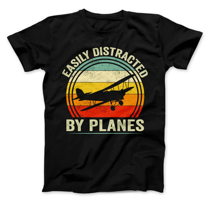 Easily Distracted By Planes T-Shirt, Airplane Shirt, Funny Airplane Shirt, Easily Distracted By Planes Shirt, Air Show Shirt