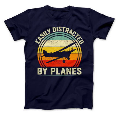 Easily Distracted By Planes T-Shirt, Airplane Shirt, Funny Airplane Shirt, Easily Distracted By Planes Shirt, Air Show Shirt