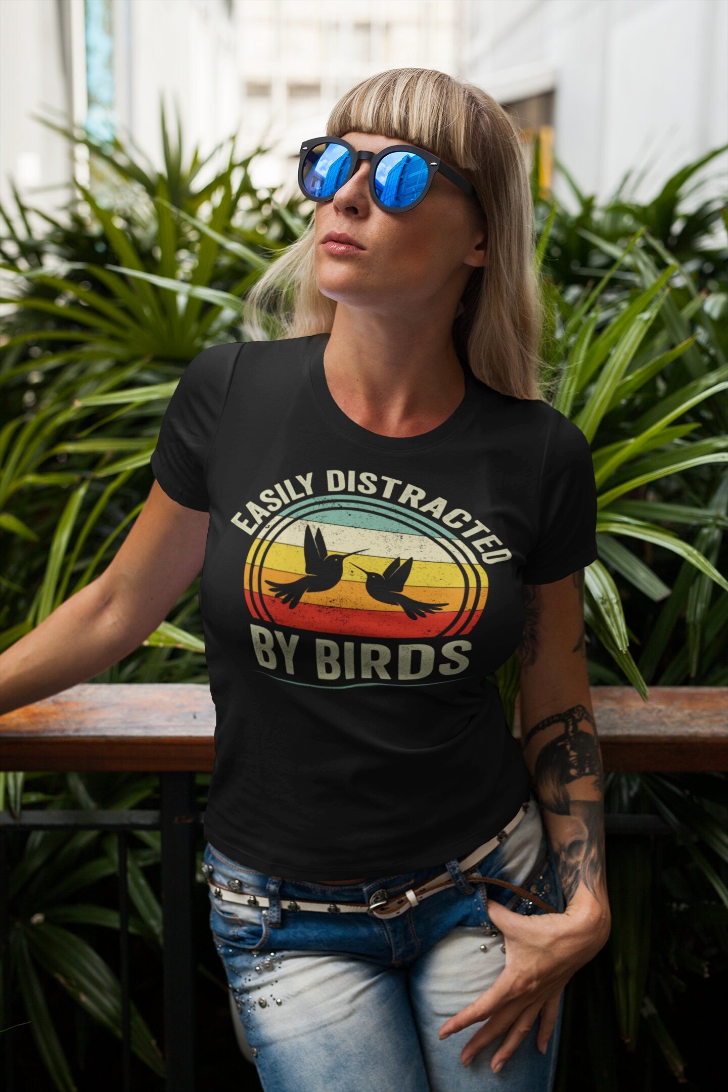 Easily Distracted By Birds T-Shirt, Birds Watching Shirt, Funny Birds Shirt, Easily Distracted By Birds Shirt, Bird Lovers Shirt