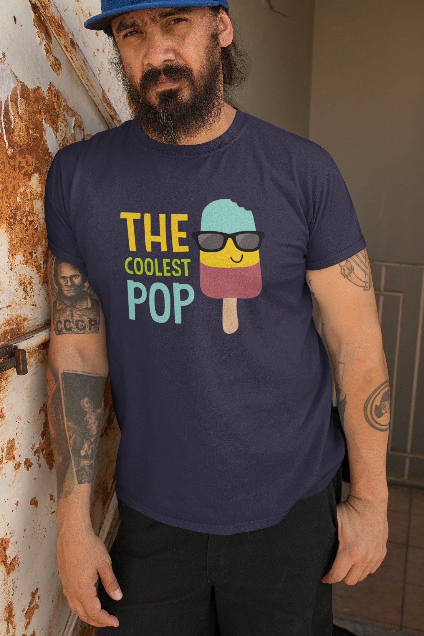 The Coolest Pop T-Shirt, Dad Gift, Father's Day, Cool Pop Shirt, Makes a great Father's Day Gift for The Coolest Pop!